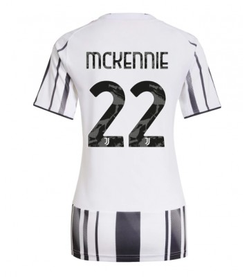 Juventus Weston McKennie #22 Replika Hjemmebanetrøje Dame 2025-26 Kortærmet